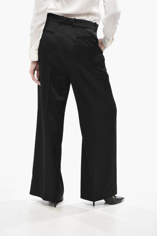 랑방 스트레이트 팬츠 RWTR0010 5822H23 10 Black - LANVIN