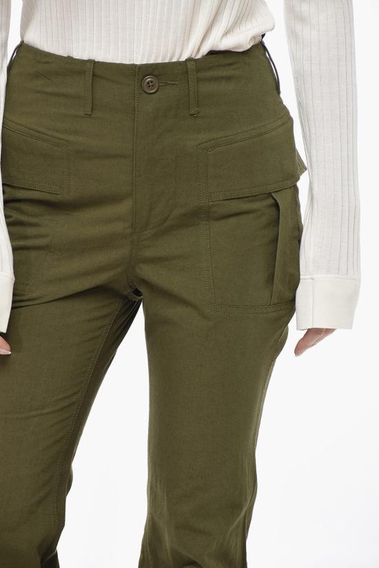  알13 스트레이트 팬츠 R13WR377 R480B Military Green - R13
