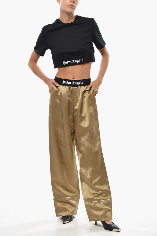  팜앤젤스 스트레이트 팬츠 PWCA117S24FAB0016110 Beige - PALM ANGELS