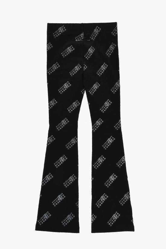  [키즈] 마르지엘라 스트레이트 팬츠 M60698 MM03Q M6900 Black - MAISON MARGIELA