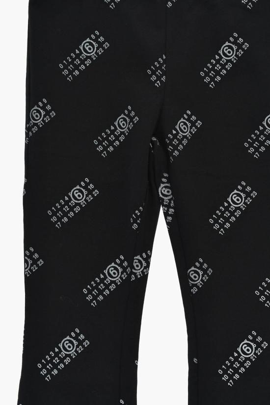  [키즈] 마르지엘라 스트레이트 팬츠 M60698 MM03Q M6900 Black - MAISON MARGIELA