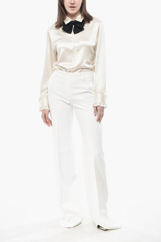  에르마노 설비노 스트레이트 팬츠 D466P308ILM14800 White - ERMANNO SCERVINO