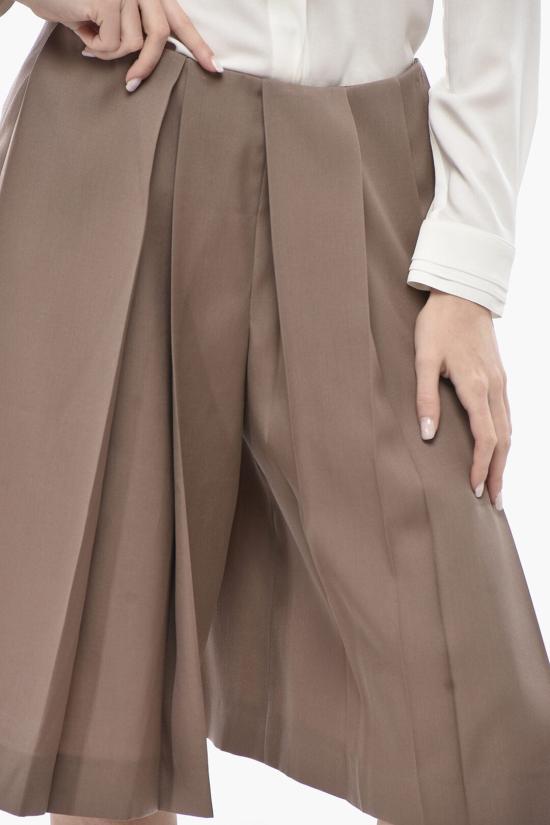  랑방 숏팬츠 RWTR0075 5857A24 394 Brown - LANVIN