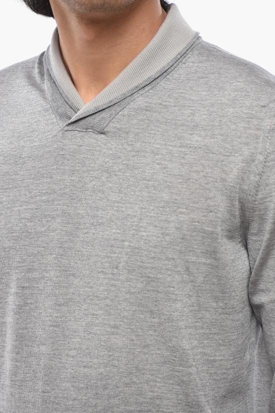  꼬르넬리아니 스웨터 89M528 2125111 026 Gray - CORNELIANI