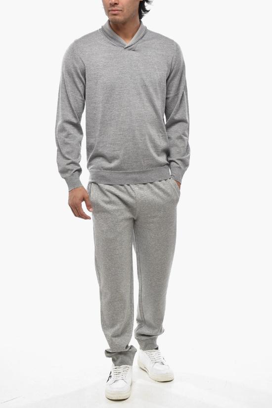  꼬르넬리아니 스웨터 89M528 2125111 026 Gray - CORNELIANI