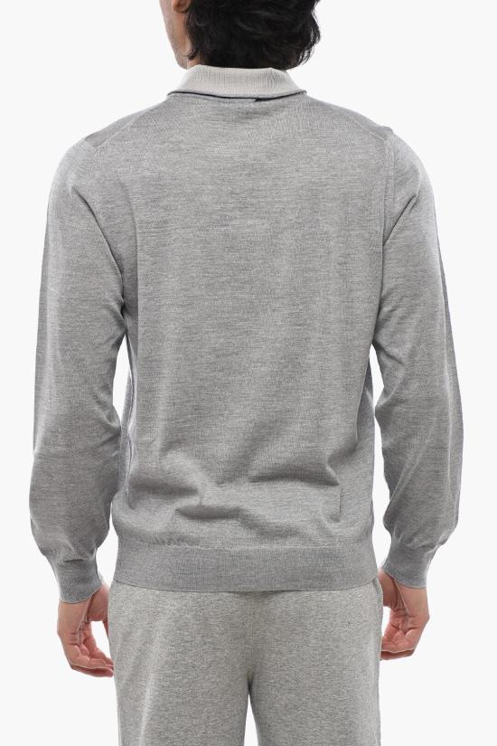  꼬르넬리아니 스웨터 89M528 2125111 026 Gray - CORNELIANI