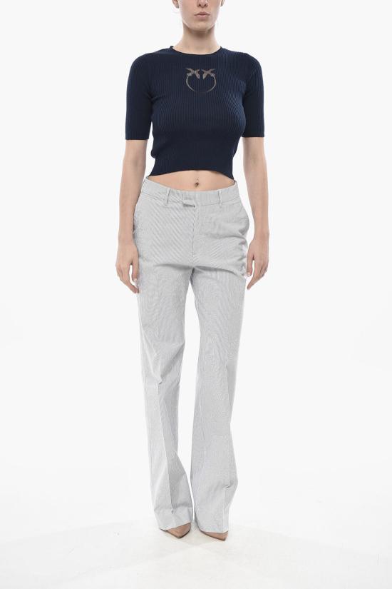  베르위치 스트레이트 팬츠 CK1754XPATRIZIAINDIGO Light blue - BERWICH