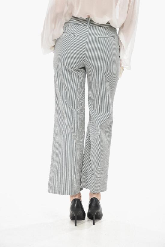 큐엘투 스트레이트 팬츠 MELODY B506354 Bianco Verde - QL2