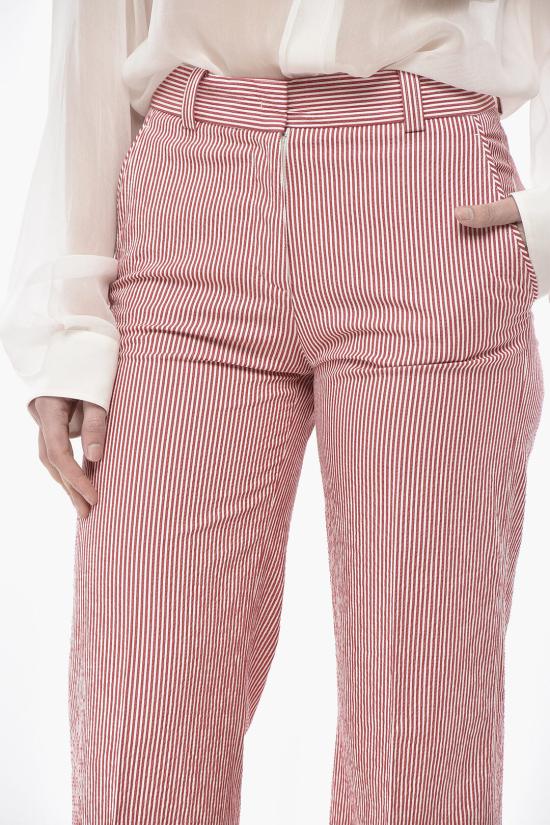  큐엘투 스트레이트 팬츠 MELODY B5063538 Bianco Rosso - QL2