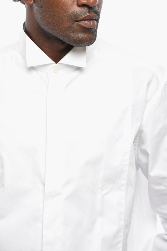  꼬르넬리아니 긴팔 셔츠 81P196 8111082 054N White - CORNELIANI