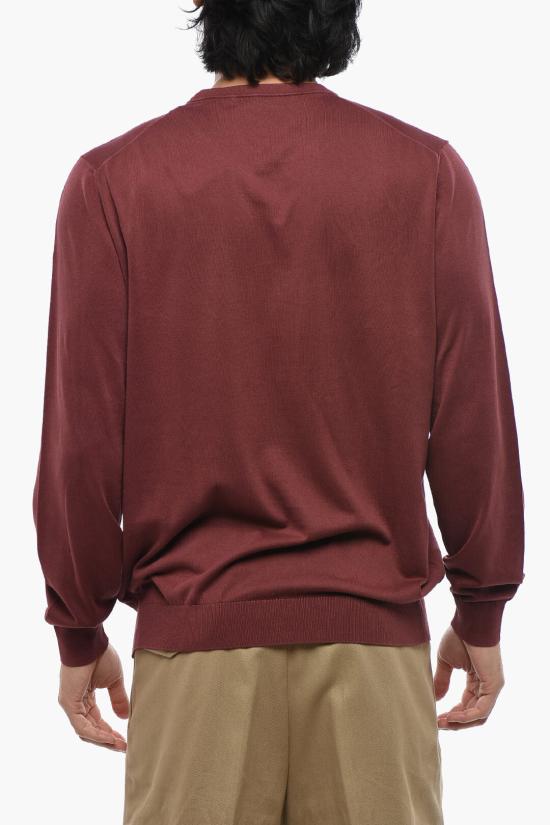  꼬르넬리아니 스웨터 87M580 1125136 041 Burgundy - CORNELIANI