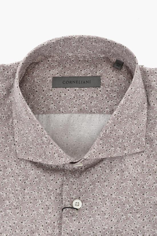  꼬르넬리아니 긴팔 셔츠 91P122 3111921 077 Pink - CORNELIANI