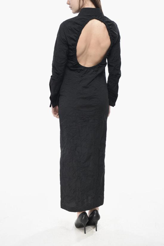  막스마라 롱 원피스 ROVIGO003 Black - MAX MARA