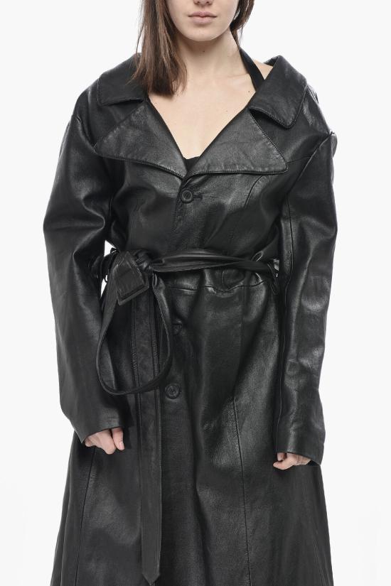  발렌시아가 가죽 자켓 792809 TQS10 1000 Black - BALENCIAGA