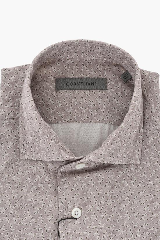 꼬르넬리아니 긴팔 셔츠 91P126 3111921 077 Pink - CORNELIANI