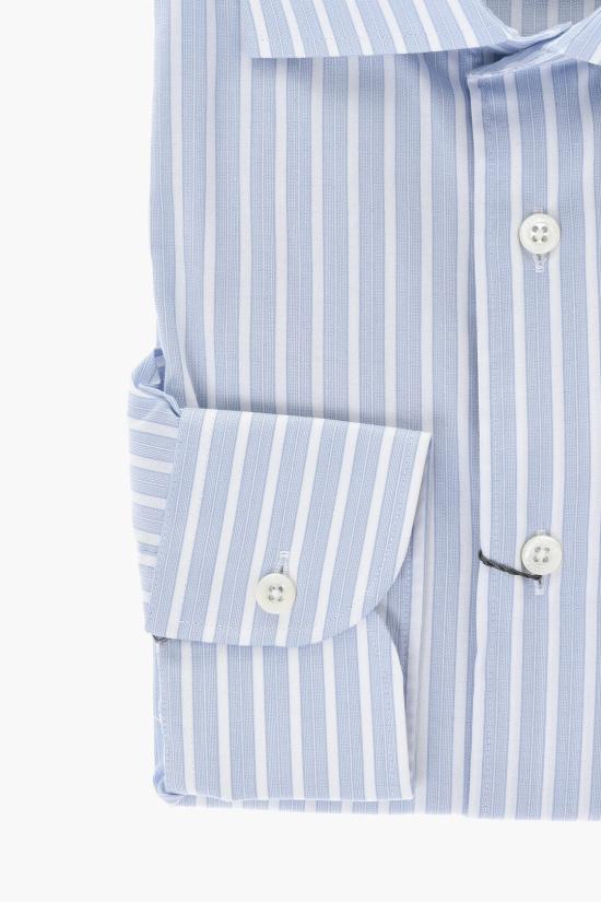  꼬르넬리아니 긴팔 셔츠 85P100 0111270 001 Light blue - CORNELIANI