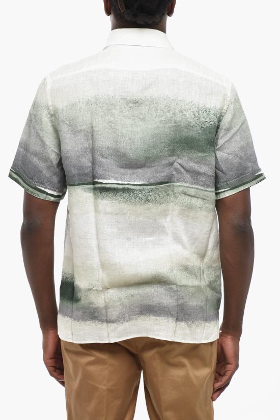  꼬르넬리아니 긴팔 셔츠 91I251 3111915 050 Green - CORNELIANI