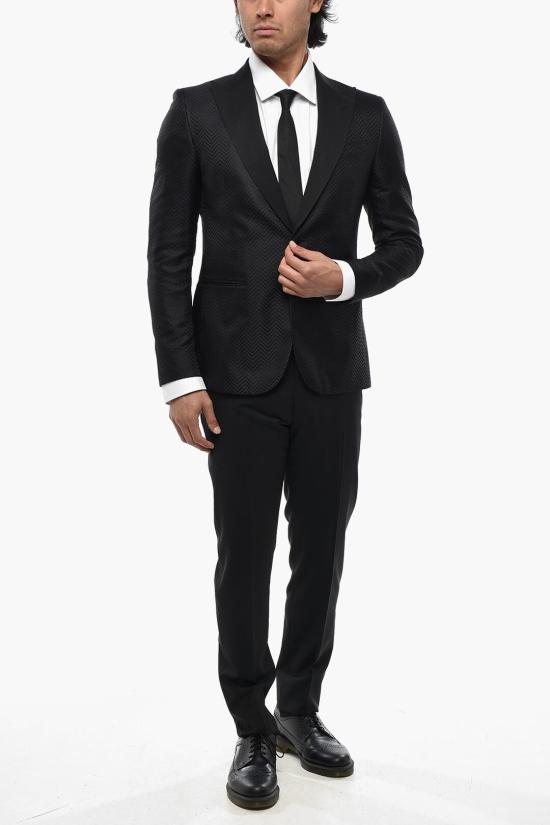  꼬르넬리아니 수트 자켓 936T69 9396103 020 Black - CORNELIANI