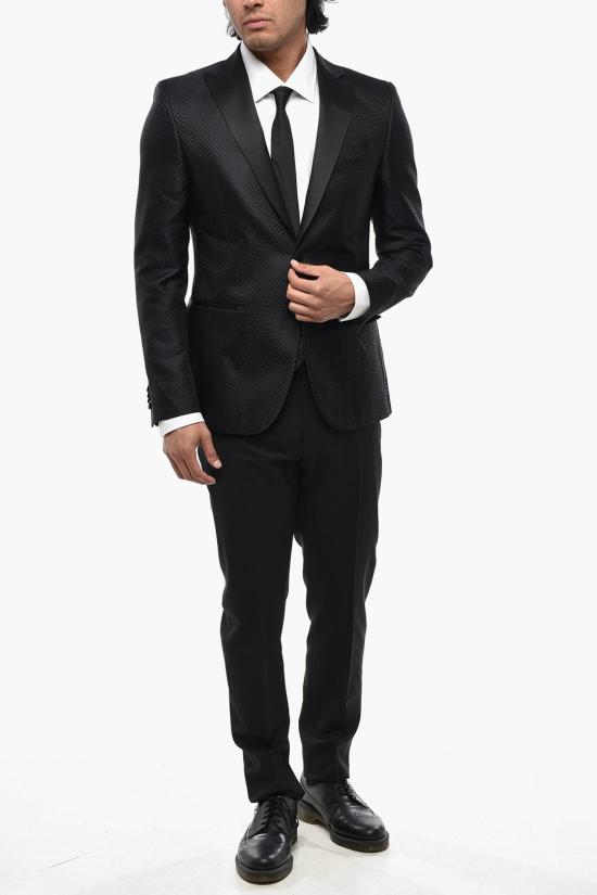  꼬르넬리아니 수트 자켓 936T60 9396103 020 Black - CORNELIANI