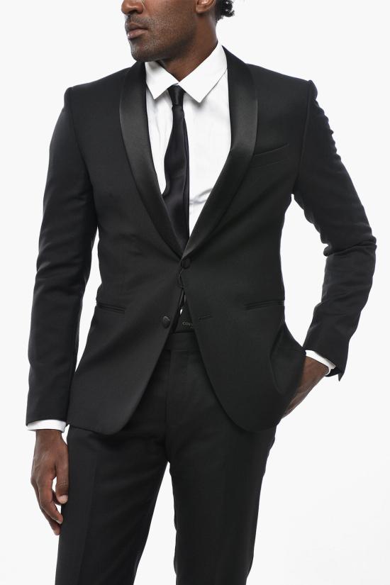  꼬르넬리아니 수트 세트 937T62 9398236 020 Black - CORNELIANI