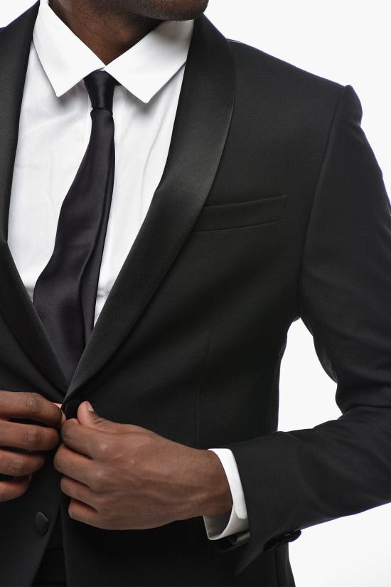  꼬르넬리아니 수트 세트 937T62 9398236 020 Black - CORNELIANI