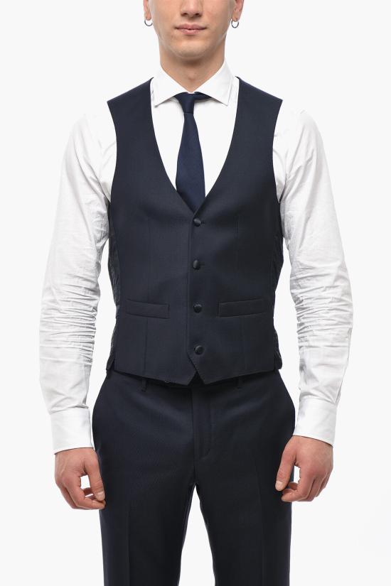 꼬르넬리아니 수트 세트 838084 9117106 002 Blue - CORNELIANI