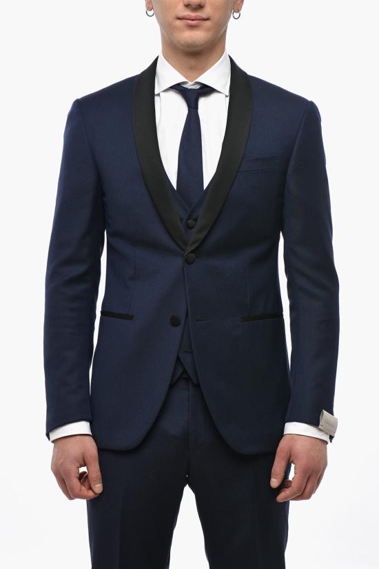  꼬르넬리아니 수트 세트 858088 0118236 002 Blue - CORNELIANI