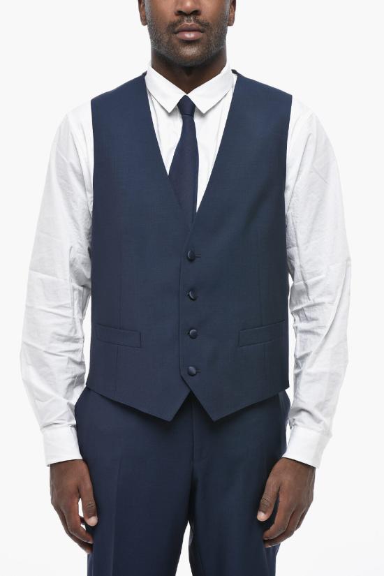  꼬르넬리아니 수트 세트 918902 3194135 002 Blue - CORNELIANI
