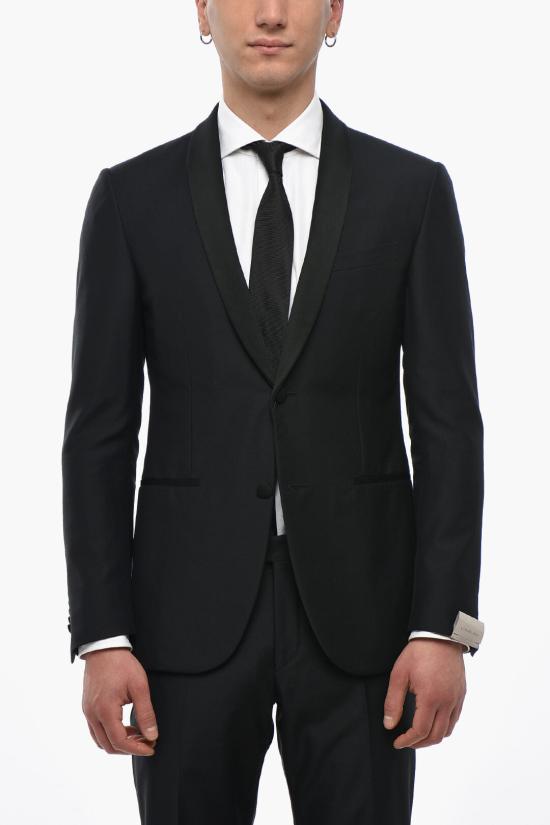 꼬르넬리아니 수트 세트 837088 9118237 020 Black - CORNELIANI