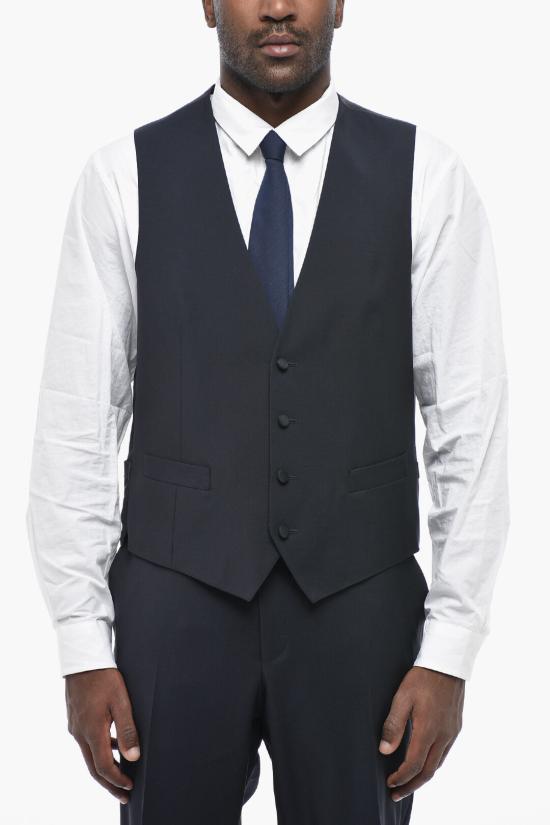  꼬르넬리아니 수트 세트 918900 3194135 001 Blue - CORNELIANI