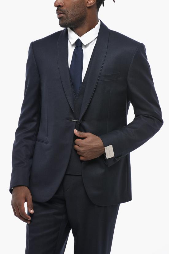  꼬르넬리아니 수트 세트 898044 2117402 001 Blue - CORNELIANI