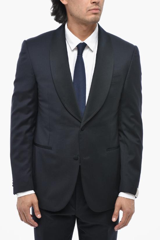  꼬르넬리아니 수트 세트 897028 2118150 001 Blue - CORNELIANI