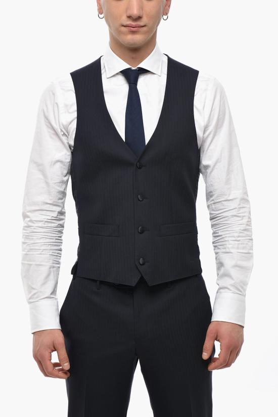  꼬르넬리아니 수트 세트 858084 9287233 001 Blue - CORNELIANI