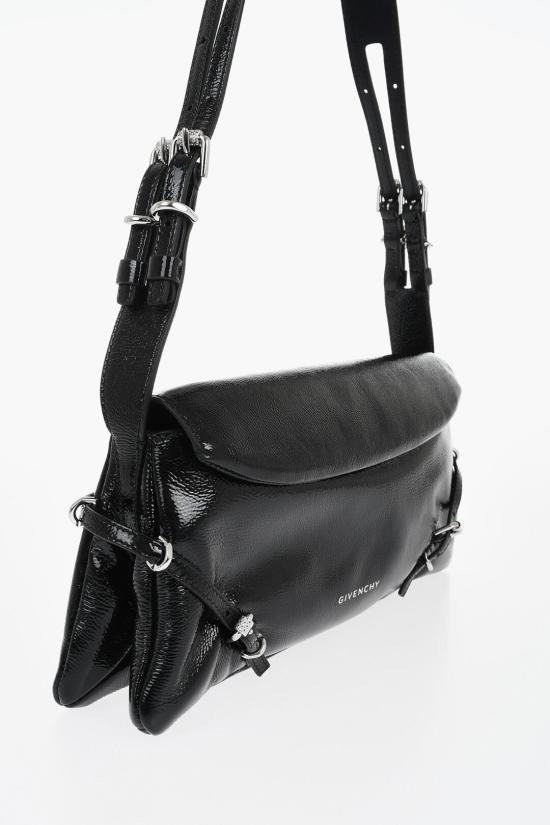  지방시 페이턴트 레더 스몰 프티 부아유 백 BB5104B25Y 0 001 30 Black - GIVENCHY