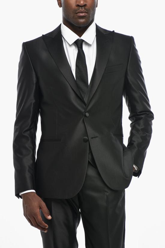  꼬르넬리아니 수트 세트 858Z57 0167126 090 Black - CORNELIANI