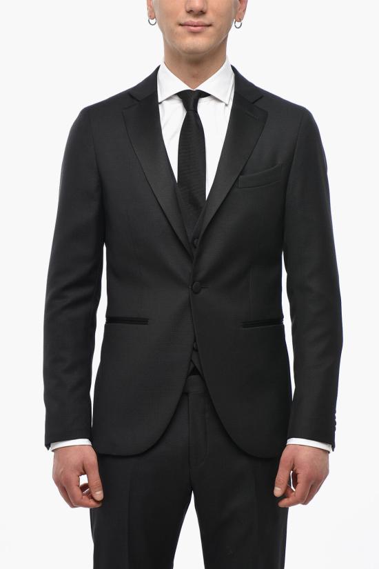 꼬르넬리아니 수트 세트 858Z17 0167158 090 Black - CORNELIANI