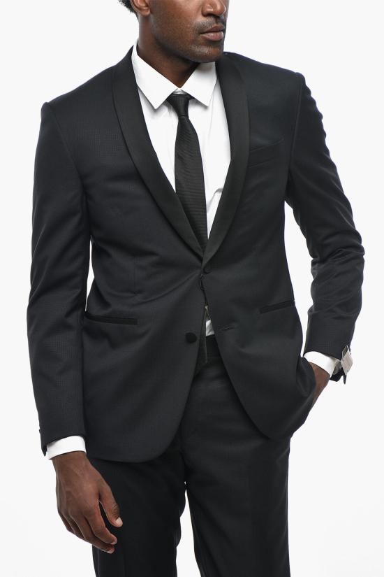  꼬르넬리아니 수트 세트 857078 0117256 090 Black - CORNELIANI
