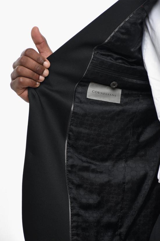  꼬르넬리아니 수트 세트 857078 0117256 090 Black - CORNELIANI