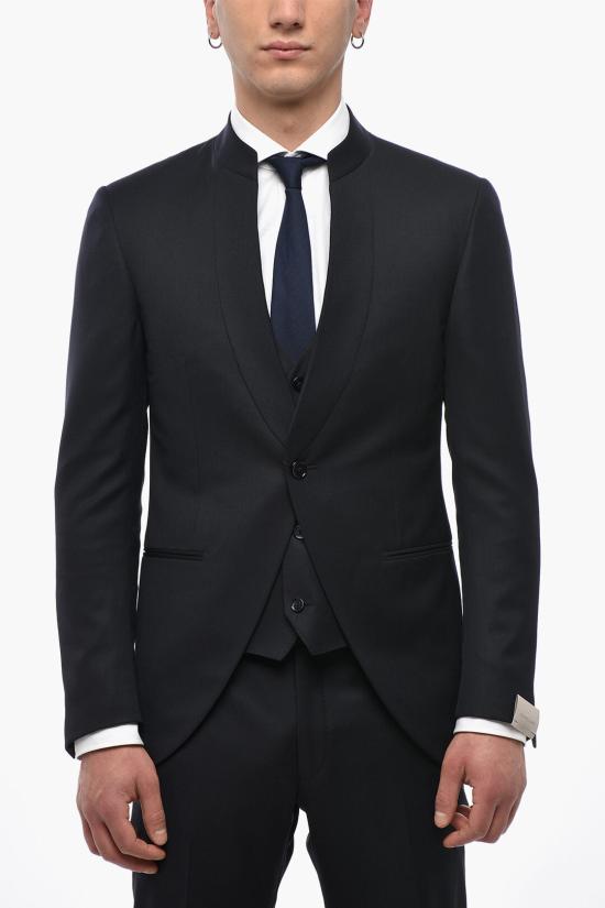  꼬르넬리아니 수트 세트 858091 0287122 007 Blue - CORNELIANI
