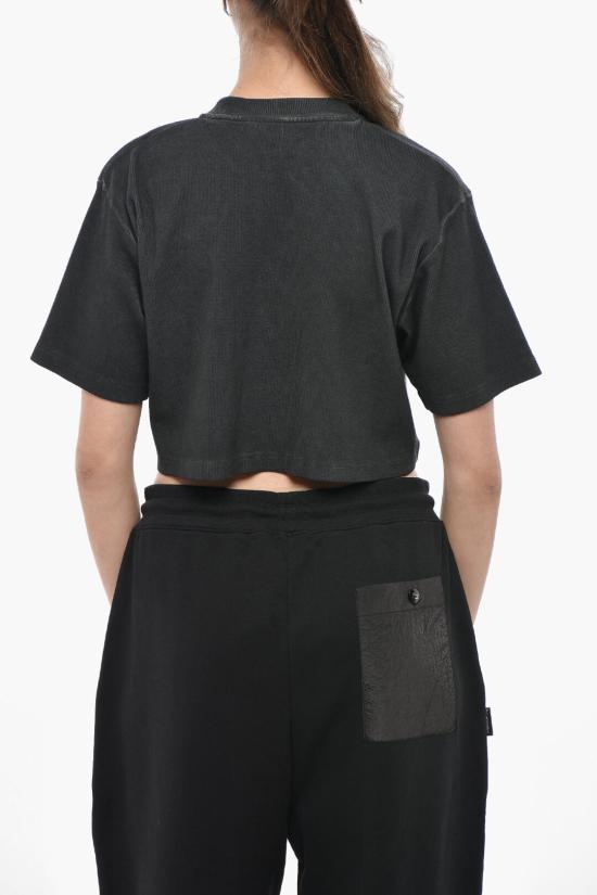  오프화이트 반팔 티셔츠 OWAA081F24JER0010701 Gray - OFF WHITE