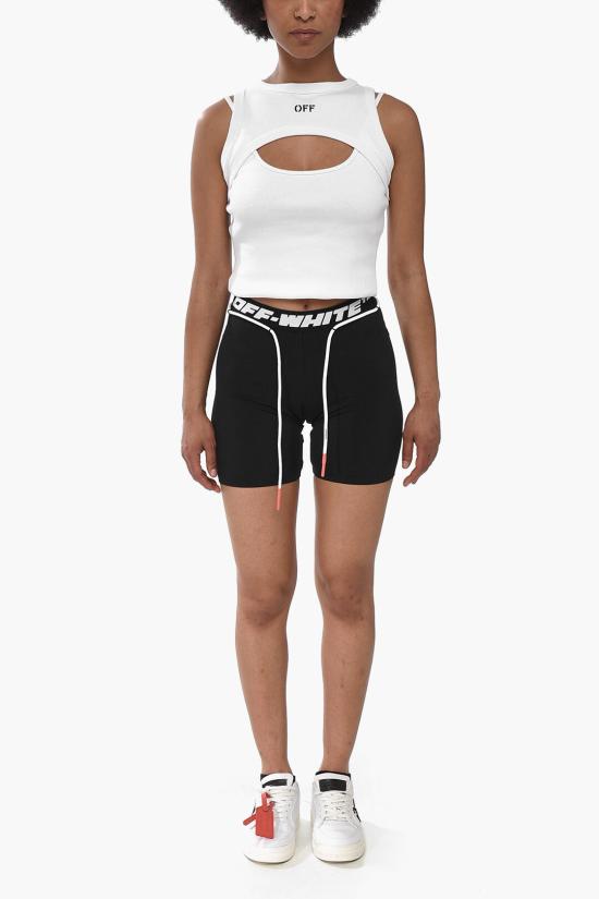  오프화이트 숏팬츠 OWVH025C99JER0011000 Black - OFF WHITE