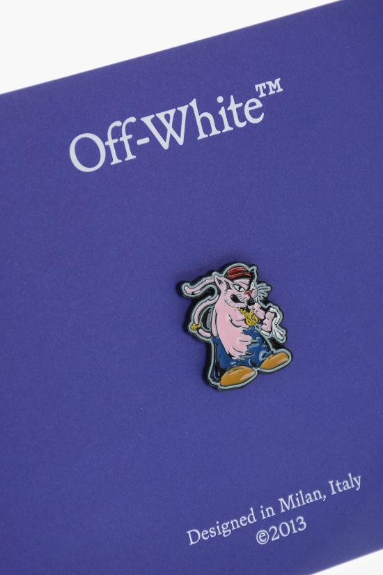  오프화이트 가죽소품 OMZF001T25MET0083045 Blu Rosa - OFF WHITE