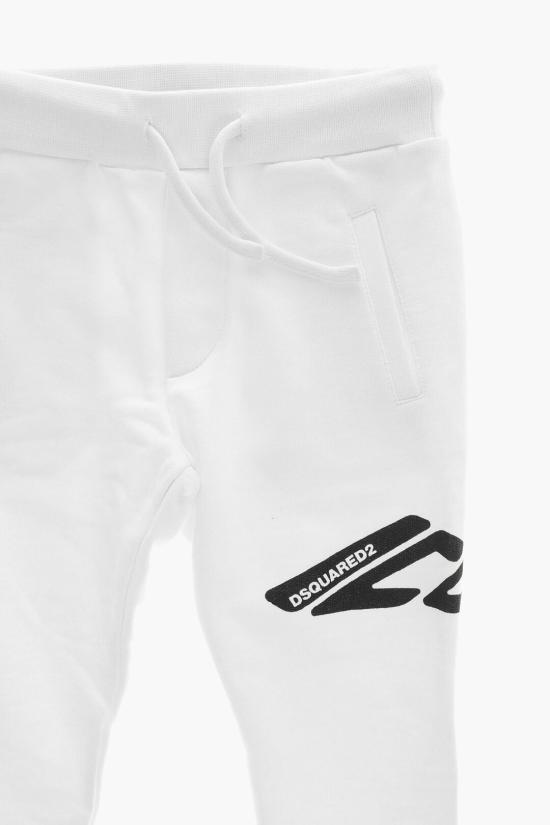  [키즈] 디스퀘어드2 스트레이트 팬츠 DQ2662 D003G DQ100 White - DSQUARED2