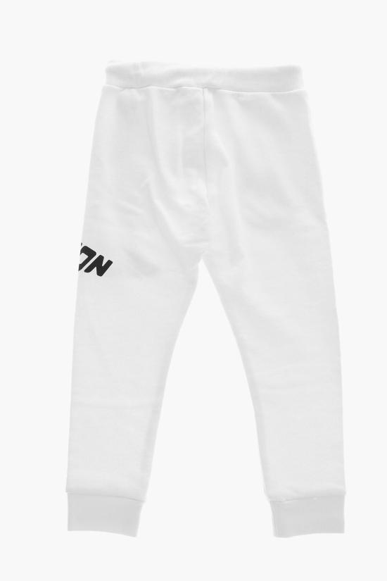  [키즈] 디스퀘어드2 스트레이트 팬츠 DQ2662 D003G DQ100 White - DSQUARED2