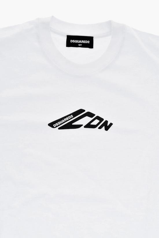 [키즈] 디스퀘어드2 티셔츠 DQ2659 D00MV DQ100 White - DSQUARED2