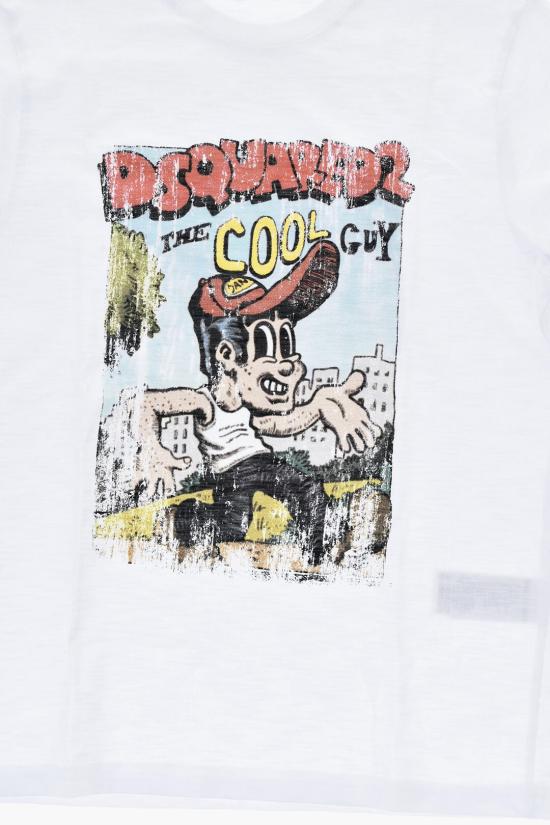  [키즈] 디스퀘어드2 티셔츠 DQ2632 D0AAU DQ100 White - DSQUARED2