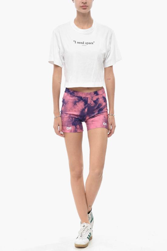  오프화이트 숏팬츠 OWVH031F22JER0013045 Pink - OFF WHITE