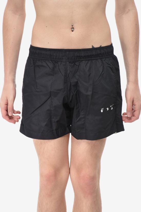  오프화이트 스윔팬츠 OMFA003F21FAB0051001 Black