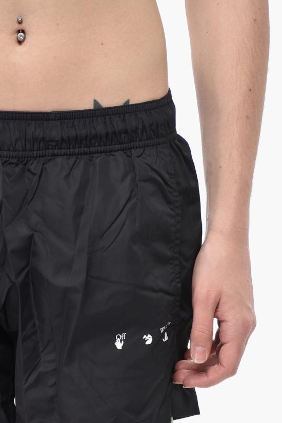  오프화이트 스윔팬츠 OMFA003F21FAB0051001 Black - OFF WHITE