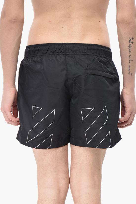  오프화이트 스윔팬츠 OMFA003F21FAB0051001 Black - OFF WHITE